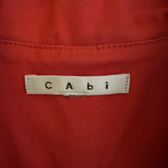 CAbi Style 878 Little Red Jacket Woman Size 4 Button Front Blazer Career Work - Picture 6 of 7